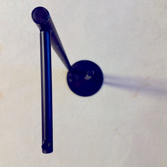 Black Iron Toilet Paper Stand - Picture 3 of 4